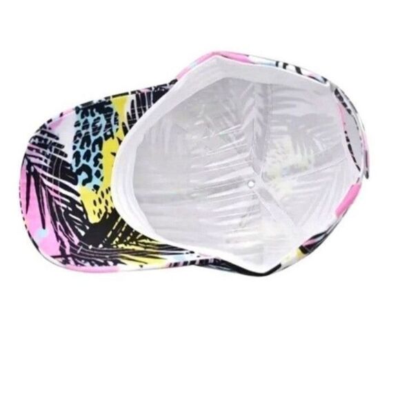 Leopard Coconut Tree Print unisex hat - Picture 2 of 5